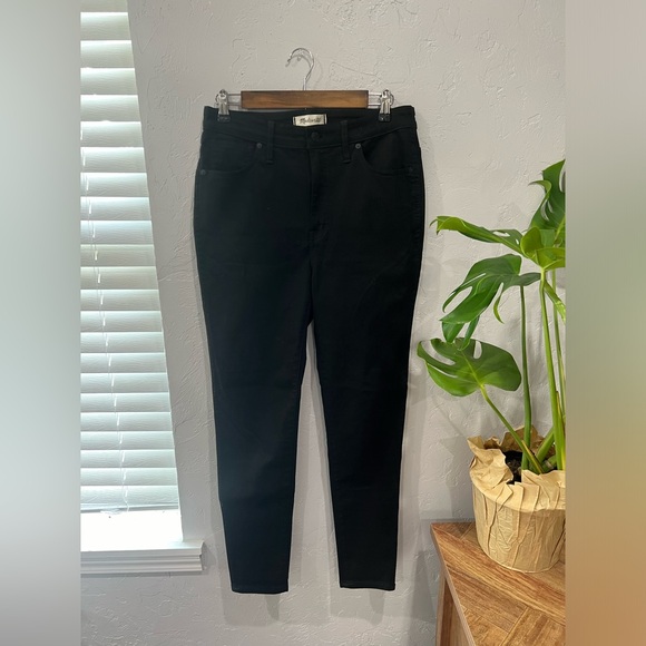 Madewell 10" High-Rise Skinny Jeans in Carbondale Wash 30 - Picture 3 of 6